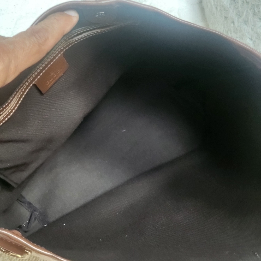 GUCCI GG Supreme Tote Bag PVC Leather .. Authentic - Picture 10 of 13
